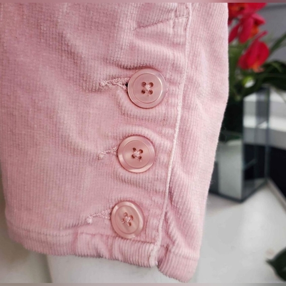 VTG Y2K So Real So Right Light Pink Corduroy Jacket / Jr. Size M or Small Woman - Picture 5 of 10